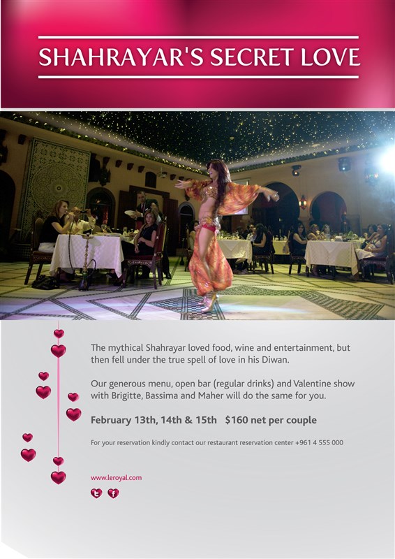 Valentine at Diwan Shahrayar